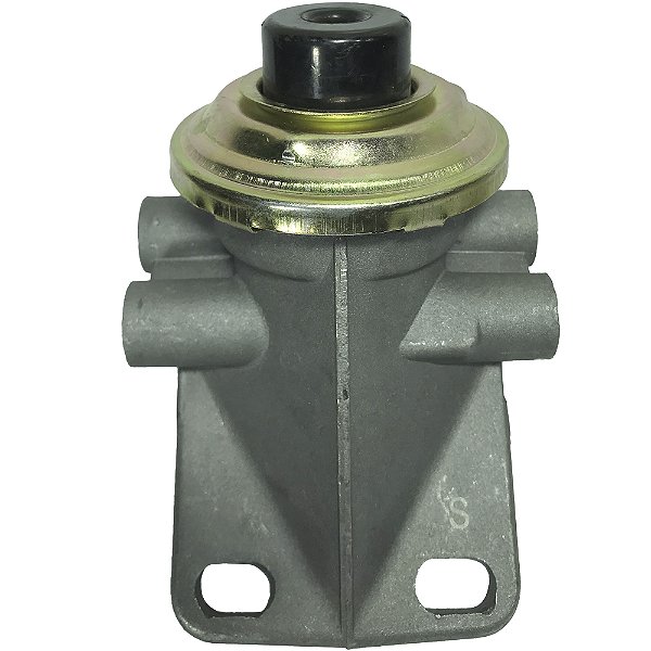CABEÇOTE DO FILTRO COMBUSTIVEL COM BOMBA MANUAL SANGRADOR ROSCA ENTRADA CANOS 1/2 NF BASE BOMBA COMBUSTIVEL (IMPORTADO) FORD 5030 / 5630 / 6630 / 7630 / 7830 / 8030 - 51693263 - F1NN9A384AA