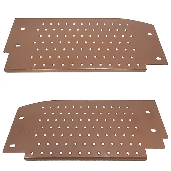 KIT PAR DE ESTRIBO SOLEIRA (MODELO CURTO 63,5CM COMPRIMENTO) MASSEY FERGUSON 235 / 250 / 265 / 275 / 283 / 290 / 292 / 296 - 3149906 / 3149907