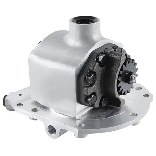 BOMBA HIDRAULICA DO LEVANTE TRASEIRO (16 DENTES ENGRENAGEM - BOSCH REXROTH) FORD NEW HOLLAND 4600 / 4610 / 4630 / 5600 / 5610 / 5030 / 6600 / 6610 / 7610 / 7810 / 7830 / 8030 - 86112010002 - 9028112714 - F000510714 - 83936585 - 81836736 - D8NN600LB