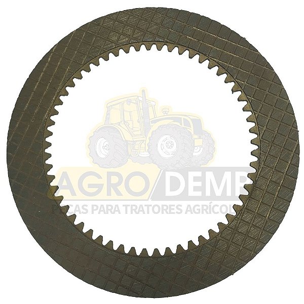 DISCO DE BRONZE SINTERIZADO TORQUE CAIXA ACIONAMENTO TRANSMISSÃO - MASSEY FERGUSON 86 / 750 - 1686359