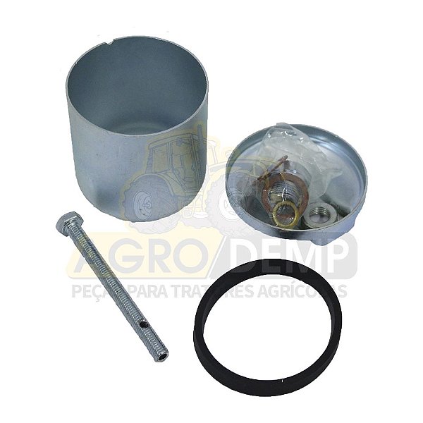 KIT RESERVATÓRIO DE EXPANSÃO DA BOMBA HIDRÁULICA DE DIREÇÃO MASSEY FERGUSON 275 / 283 / 290 - 3175562