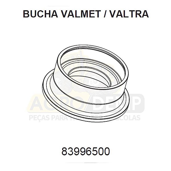 BUCHA DE PRESSÃO - VALTRA / VALMET BL77 E BL88 - 83996500