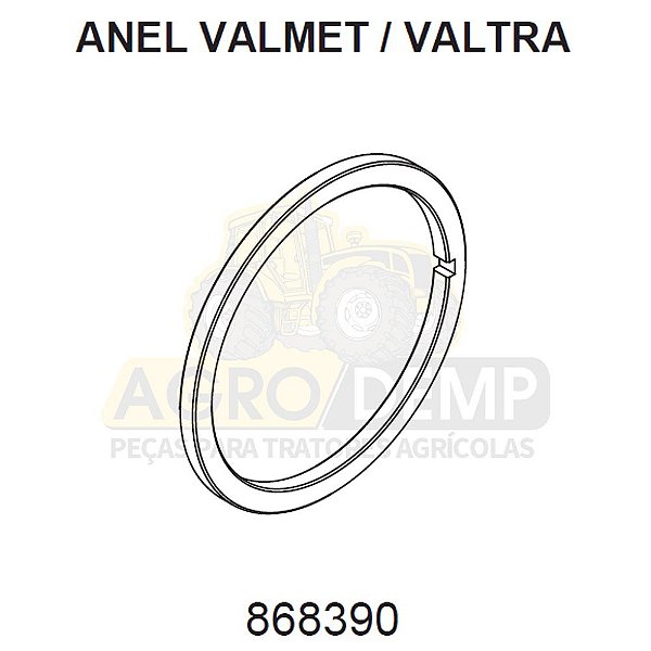 ANEL ESPAÇADOR - VALTRA / VALMET - 868390