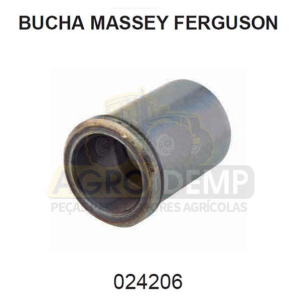 BUCHA DE ARTICULAÇÃO MANGA DE EIXO PARA (RETROESCAVADEIRA) - MASSEY FERGUSON 86HD / 96 E MAXION 750 - 024206