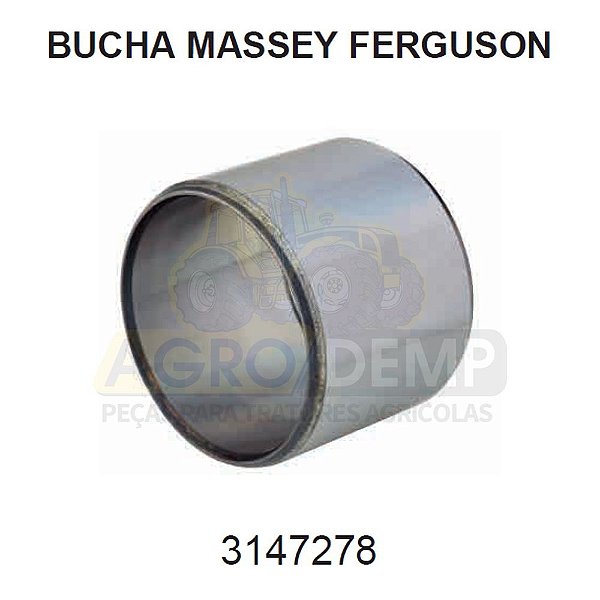 BUCHA DE AÇO (RETROESCAVADEIRA E COLHEITADEIRA) - MASSEY FERGUSON 86 / 96 / 750 I E 750 II - 3147278