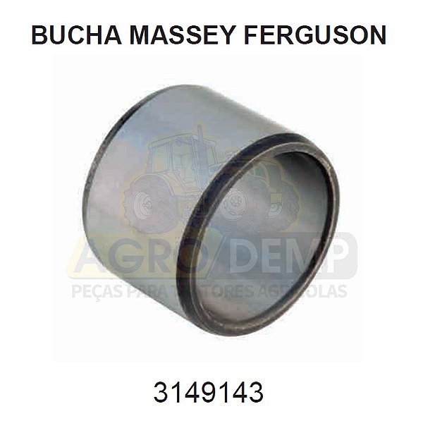 BUCHA DE AÇO (RETROESCAVADEIRA E COLHEITADEIRA) - MASSEY FERGUSON 86 / 96 / 750 I E 750 II - 3149143