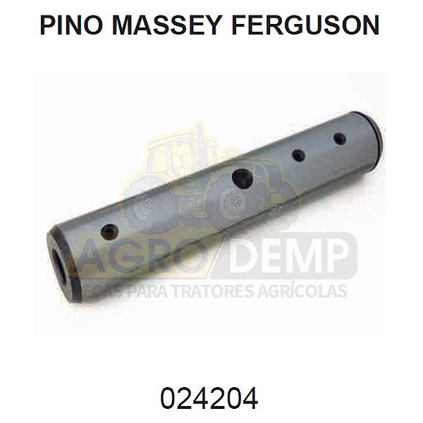 PINO DE EMBUCHAMENTO (RETROESCAVADEIRA) - MASSEY FERGUSON 96 / MAXION 750 - 024204