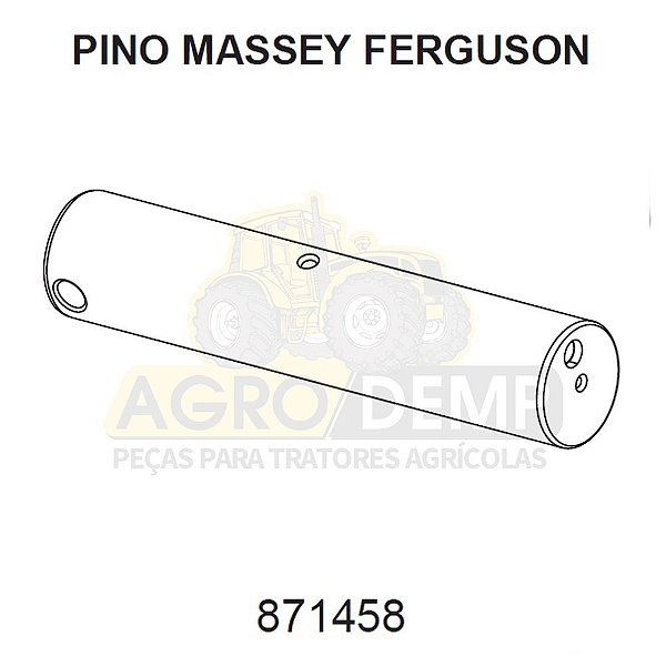 PINO (RETROESCAVADEIRAS) - MASSEY FERGUSON 86 - 871458