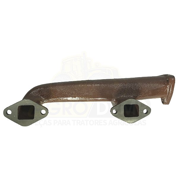 COLETOR DE ESCAPE DO MOTOR (PERKINS 4203 D - IMPETER) - MASSEY FERGUSON 65R - 265 (ANTIGO) - 70540062