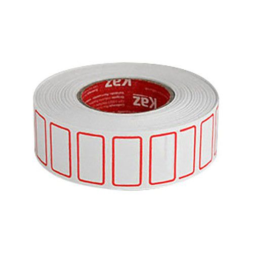 Etiqueta Preço nº 2 25 x 15 mm com 1250 etiquetas e 20 metros Kaz Ref: KZ157