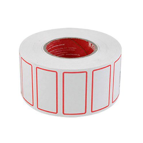 Etiqueta Preço nº 4 39 x 20 mm com 1000 etiquetas e 20 metros Kaz Ref: KZ159
