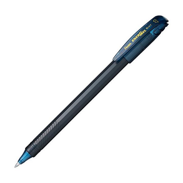 Caneta Gel Energel Makkuro Azul Petróleo 0,7 mm Pentel Ref: BL417-CA