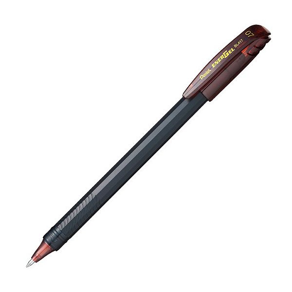 Caneta Gel Energel Makkuro Marrom 0,7 mm Pentel Ref: BL417-E