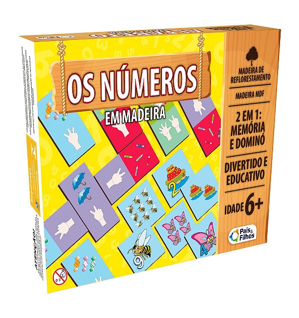 Jogo Memória Infantil Brinquedo Criança - R$ 31,61