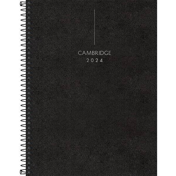 Agenda 2026 Executivo Cambridge Espiral Capa Dura M9 (20 X 27,5cm) 200 Folhas Tilibra Ref: 315141