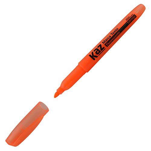 Marca Texto Laranja Kaz Ref: KZ936112LA