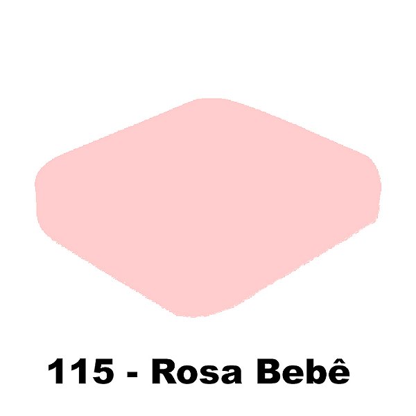 Massa de Biscuit Rosa Bebê 90 g Polycol Ref: 115