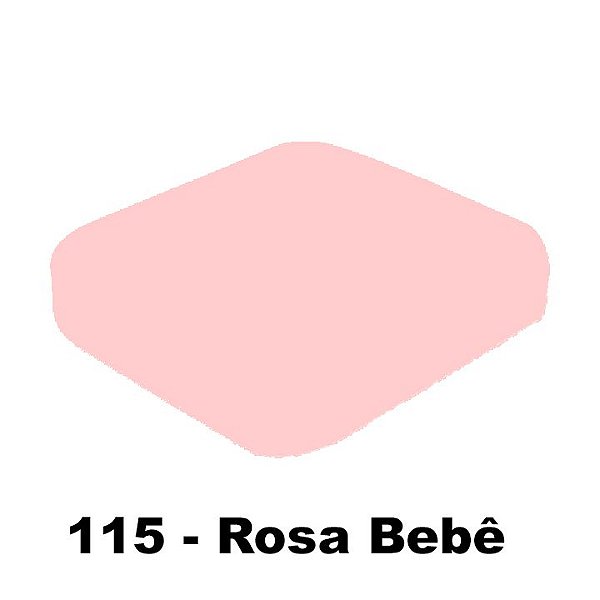 Massa de Biscuit Rosa Bebê 90 g Polycol Ref: 115