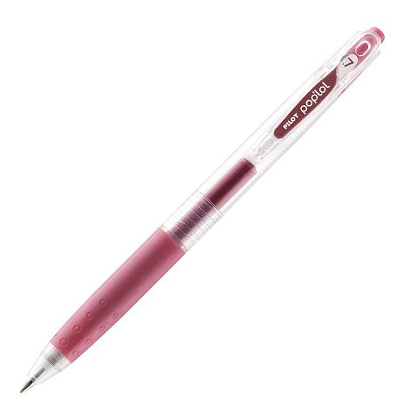 Caneta Gel PopLol Rosa Metálico 0.7 mm Pilot Ref: BL-PL-7-MP