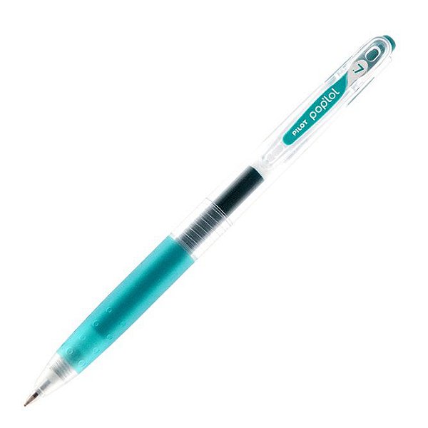 Caneta Gel PopLol Verde Turquesa 0.7 mm Pilot Ref: BL-PL-7-TG