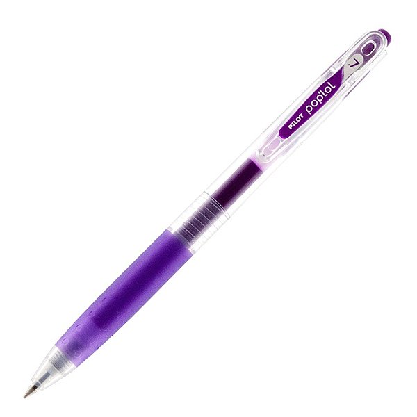 Caneta Gel PopLol Violeta 0.7 mm Pilot Ref: BL-PL-7-GR
