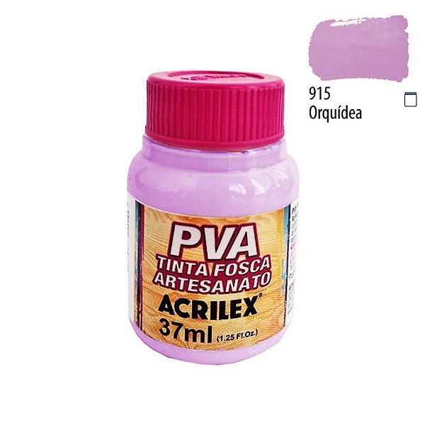 Tinta PVA Fosca 915 Orquídea 37 ml Acrilex