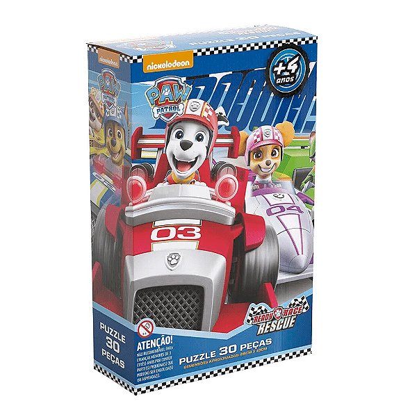 Quebra-Cabeça Patrulha Canina Ready Race Rescue 30 Peças Grow Ref: 03351