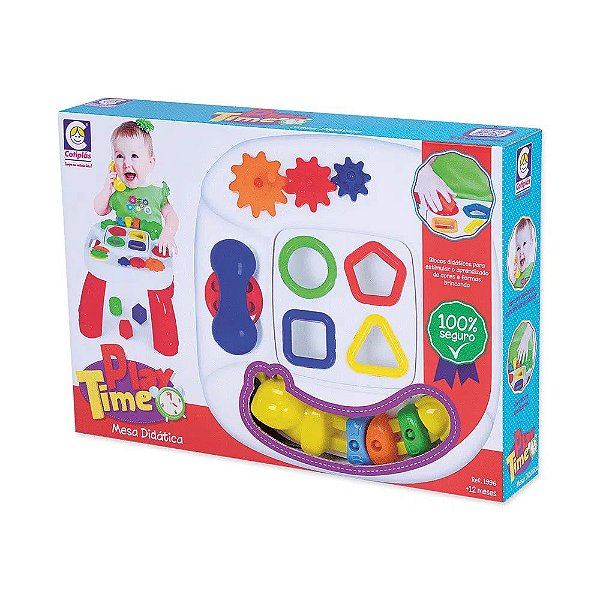 Brinquedo Mesa Divertida Play Time Cotiplás Ref: 1996
