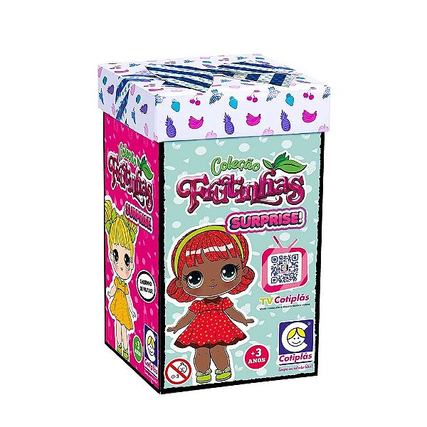 Brinquedo Boneca de Frutas Cheirinho Cotiplás Ref: 2505