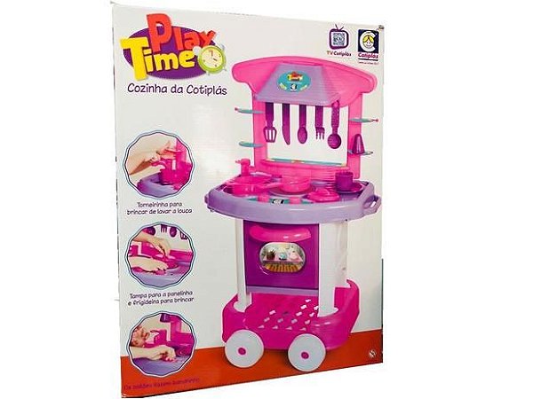 Brinquedo Cozinha Play Time Cotiplás Ref: 2008