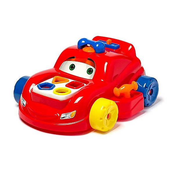 Brinquedo Carrinho Montar Play Time Cotiplás Ref: 1951