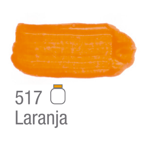 Tinta Guache Acrilex Abelhinha 517-Laranja 500ml Ref: 02050