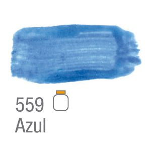 Tinta Guache Acrilex Abelhinha 559-Azul 500ml Ref: 02050