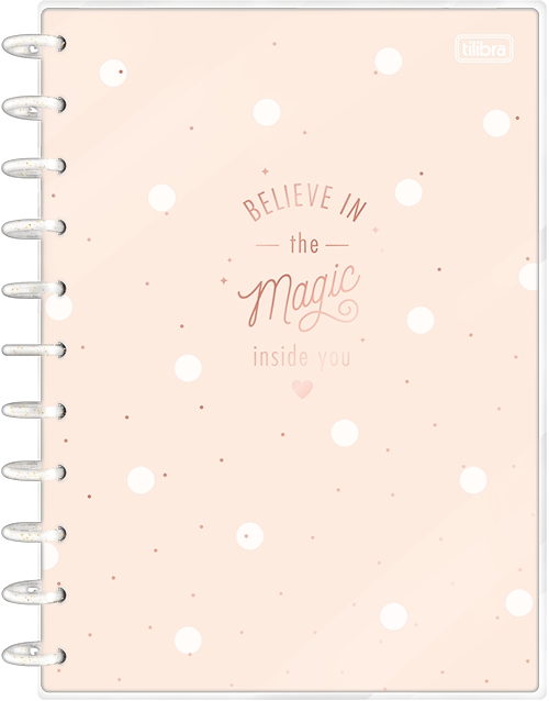 Caderno 1x1 Matéria Universitário Tilidisco Soho Disco Capa Dura 80 Folhas Tilibra Ref: 332666