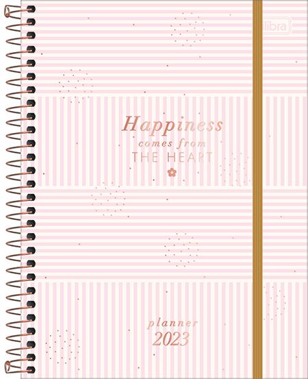 Agenda 2023 Planner Soho Espiral Capa Dura M7 (17,7 x 24,0 mm) 80 folhas 90 g/m² Tilibra Ref: 290971
