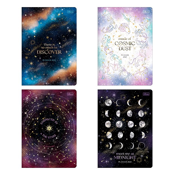 Agenda 2024 Planner Magic Grampeado Capa Flexível M7 (17,7 X 24cm) 20 Folhas 90g/m² Tilibra Ref: 339474