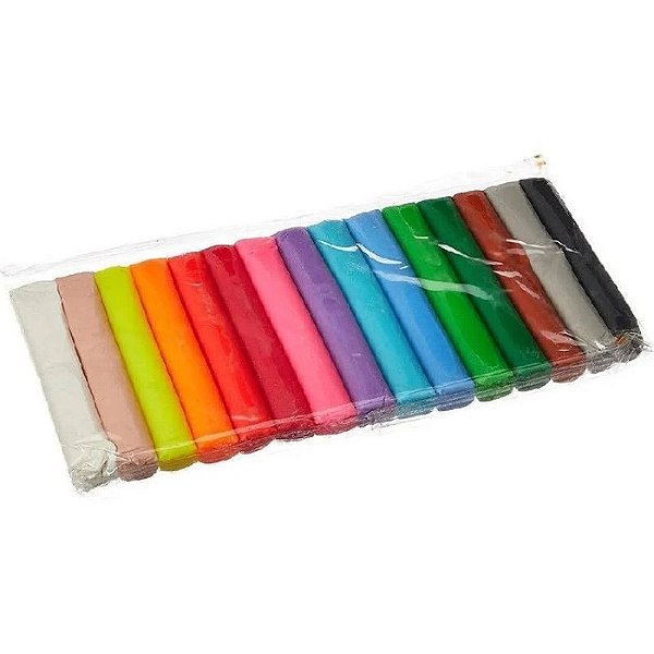 Massa De Modelar Acrilex Abelhinhas Soft 15 Cores 220g Ref: 07314