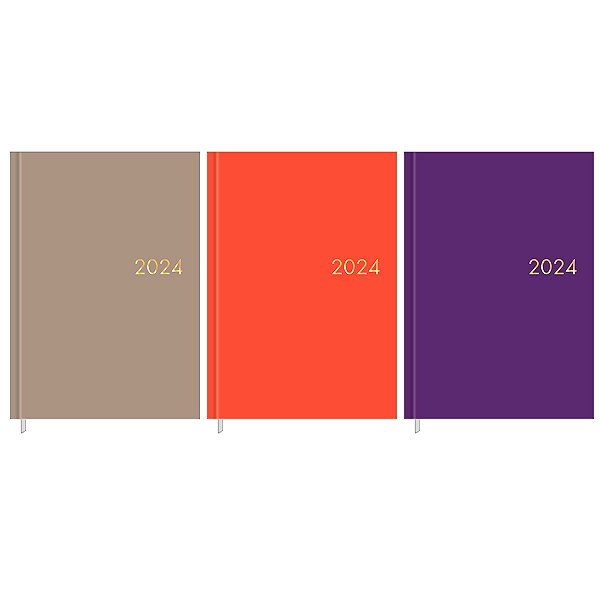 Agenda 2025 Executivo Napoli Cores Costurada Capa Dura M5 (13,4 X 19,2cm) 176 Folhas Tilibra Ref: 347710