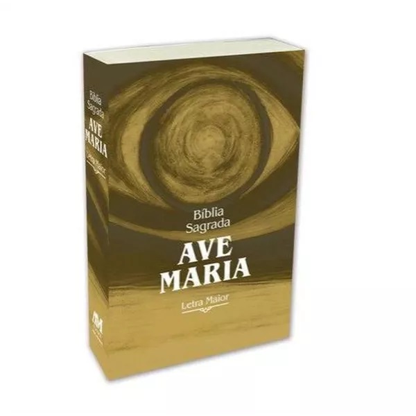 Bíblia Sagrada Ave-Maria - Católica - Capa Plástica - Letra Grande