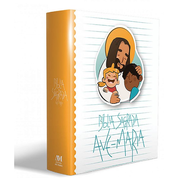 Bíblia Sagrada Ave-Maria - Católica - Capa Plástica Catequese