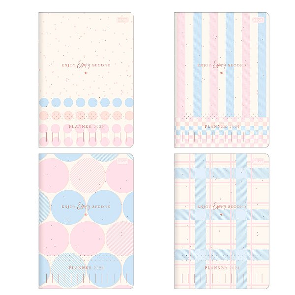 Agenda 2025 Planner Soho Grampeado Capa Flexível M7 (17,7 X 24cm) 20 Folhas 90 g/m² Tilibra Ref: 290963