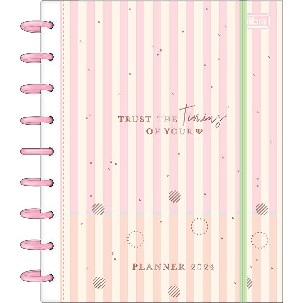Agenda 2024 Planner Soho Tilidisco Capa Dura M7 (17,7 X 24cm) 80 Folhas 90g/m² Tilibra Ref: 349224