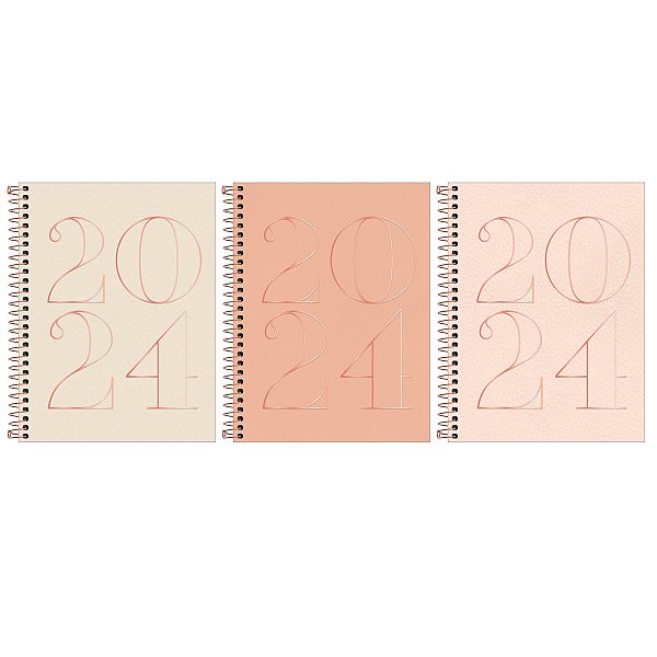 Agenda 2026 Executivo Vanilla Diária Espiral Capa Dura M7 (17,7 X 24cm) 176 Folhas Tilibra Ref: 312215