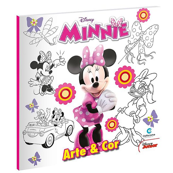 Livro Para Colorir: Minnie - Arte E Cor - Editora: Culturama