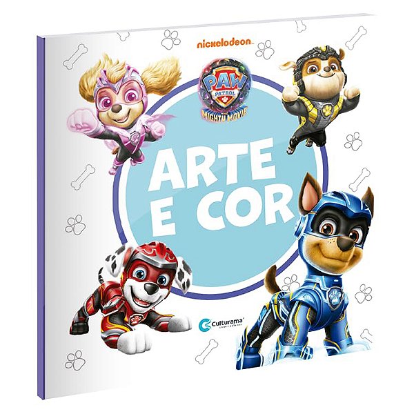 Livro Para Colorir: Patrulha Canina - Arte E Cor - Editora: Culturama
