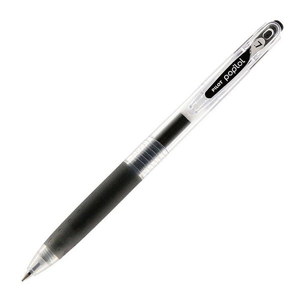 Caneta Gel PopLol Preto 0.7 mm Pilot Ref: BL-PL-7-B