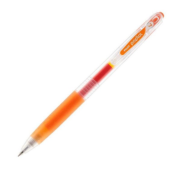 Caneta Gel PopLol Laranja 0.7 mm Pilot Ref: BL-PL-7-O