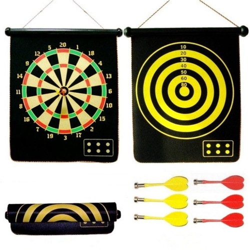 Jogo de Dardo Magnético Dupla Face 46 x 36 cm Ref: HY05853