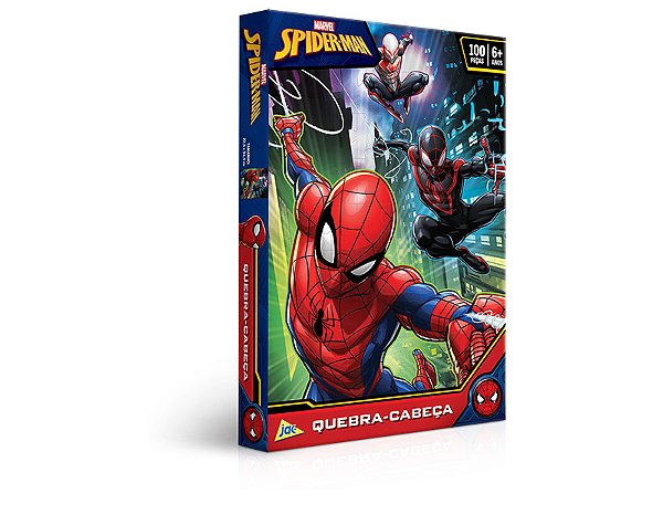 Quebra-Cabeça Spider Man 100 peças Toyster Ref: 2395