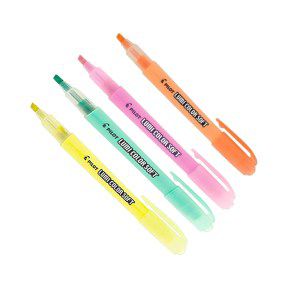 Marca Texto Tons Pastel Lumicolor Soft com 4 unidades Pilot